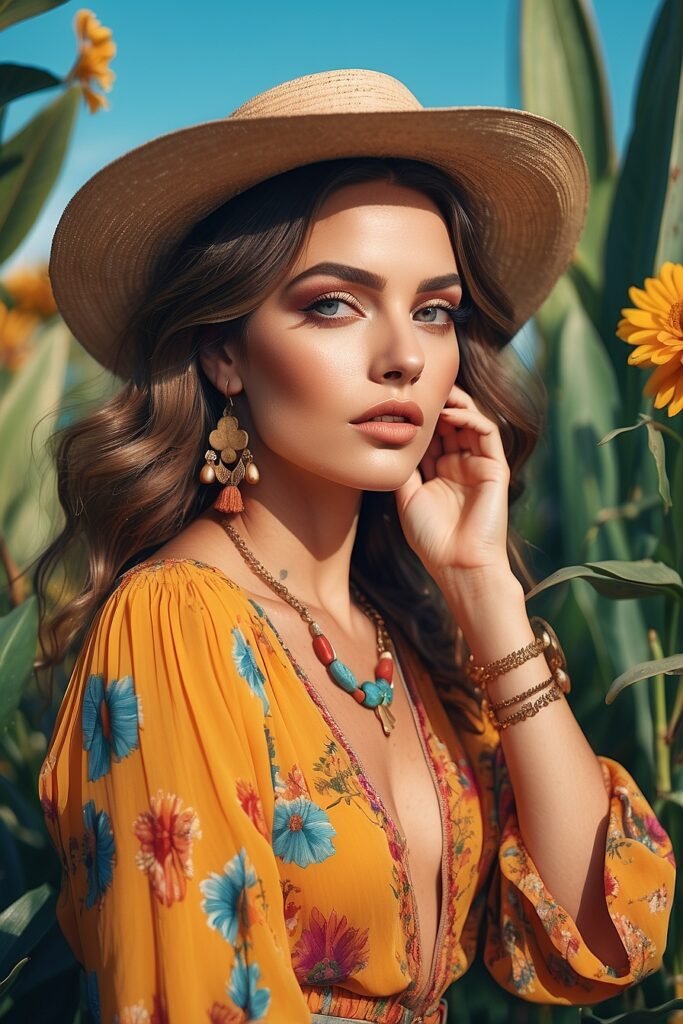 Boho Makeup Inspo 5 Boho Makeup for Every Occasion: Daytime to Formal Looks Unveiled
