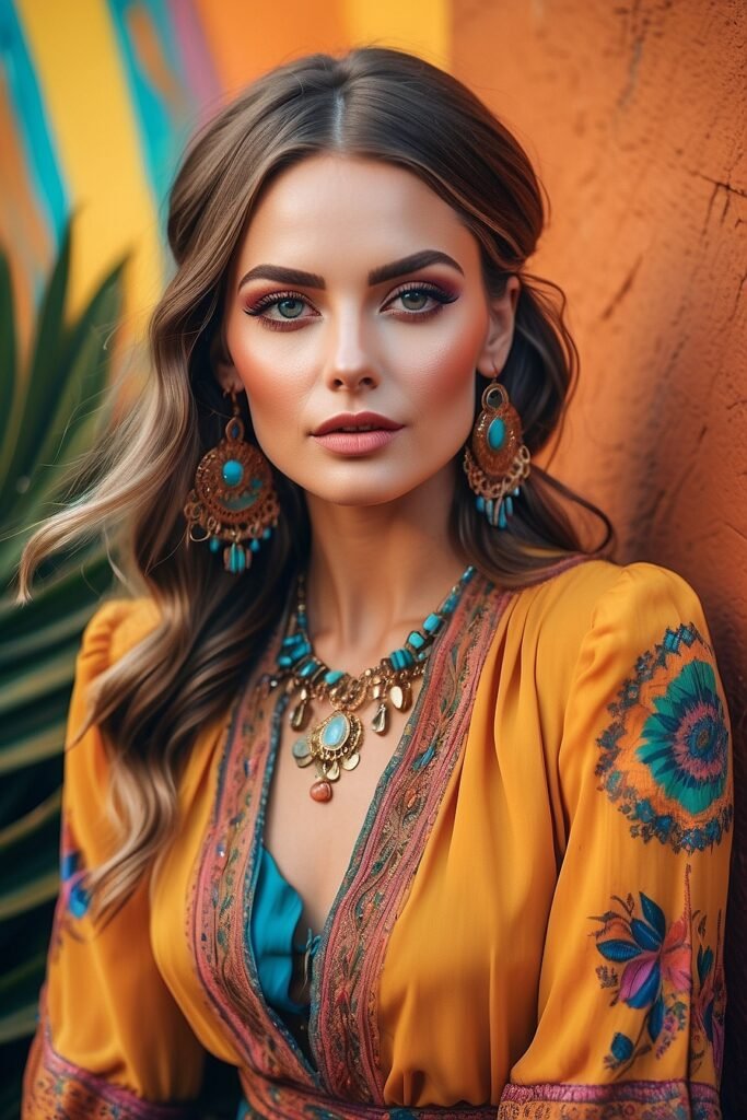 Boho Makeup Inspo 9 1 Boho Makeup for Every Occasion: Daytime to Formal Looks Unveiled