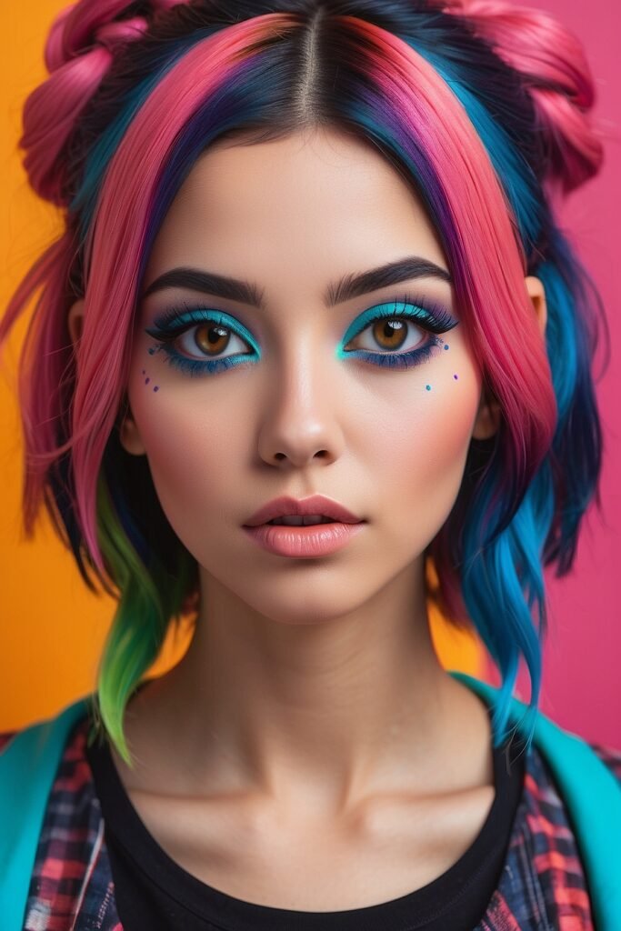 Fresh Emo Makeup and Hair Ideas for the Modern Latina 5 10 Fresh Emo Makeup and Hair Ideas for the Modern Latina