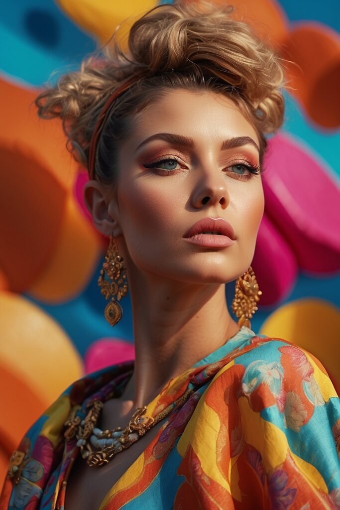 Funky Makeup Inspo 1 10 Bold and Beautiful: Funky Makeup Trends to Try This Season
