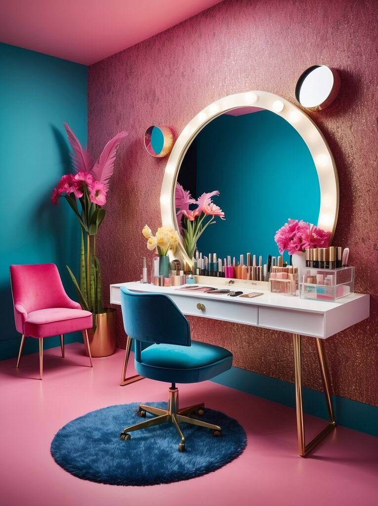 Makeup Studio Inspo 9 10 Chic Makeup Studio Ideas for Small Spaces: Maximizing Style & Functionality