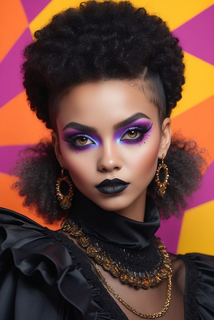 Revolutionize Your Style Top 10 Afro Goth Makeup Looks for a Bold Statement 1 Revolutionize Your Style: Top 10 Afro Goth Makeup Looks for a Bold Statement