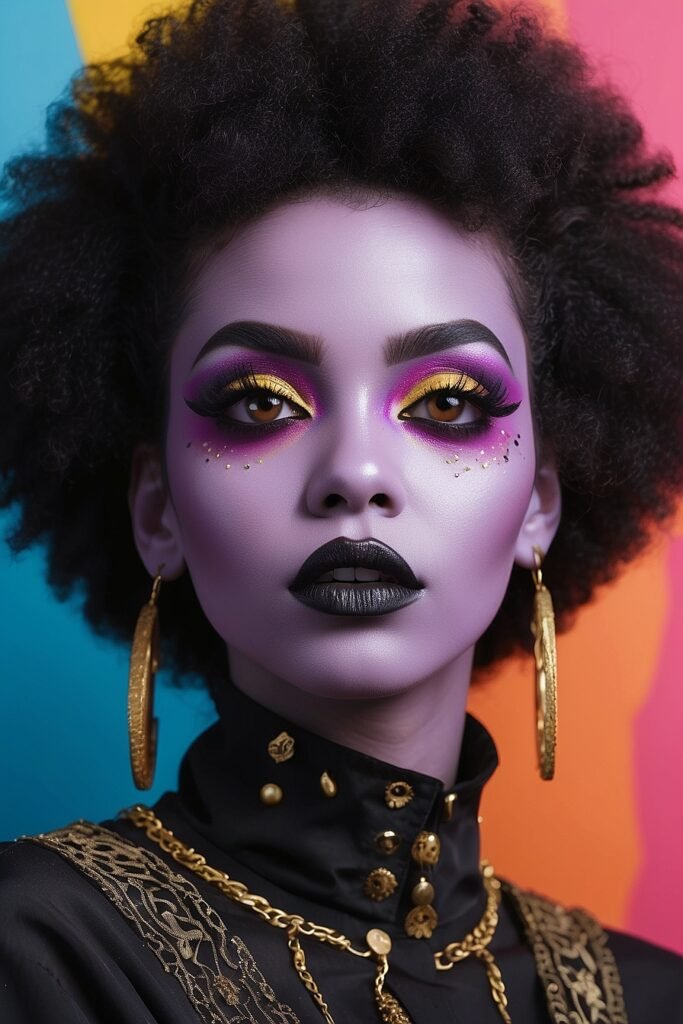 Revolutionize Your Style Top 10 Afro Goth Makeup Looks for a Bold Statement 2 Revolutionize Your Style: Top 10 Afro Goth Makeup Looks for a Bold Statement
