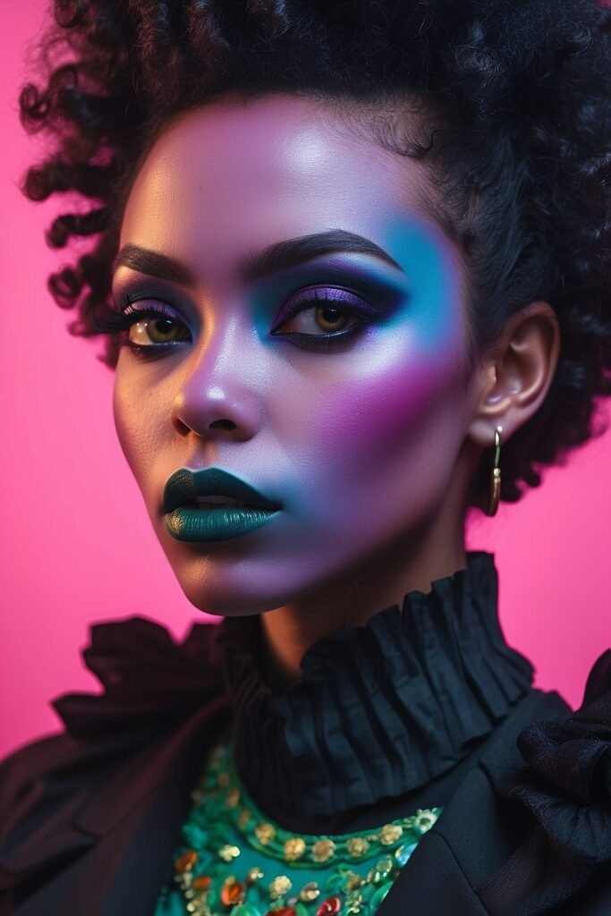 Revolutionize Your Style Top 10 Afro Goth Makeup Looks for a Bold Statement 7 Revolutionize Your Style: Top 10 Afro Goth Makeup Looks for a Bold Statement