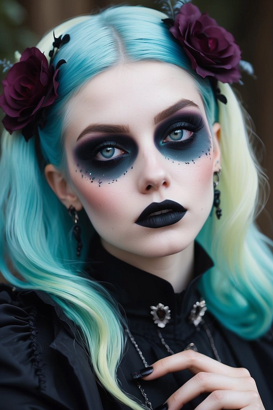 Soft Goth Makeup Looks For Every