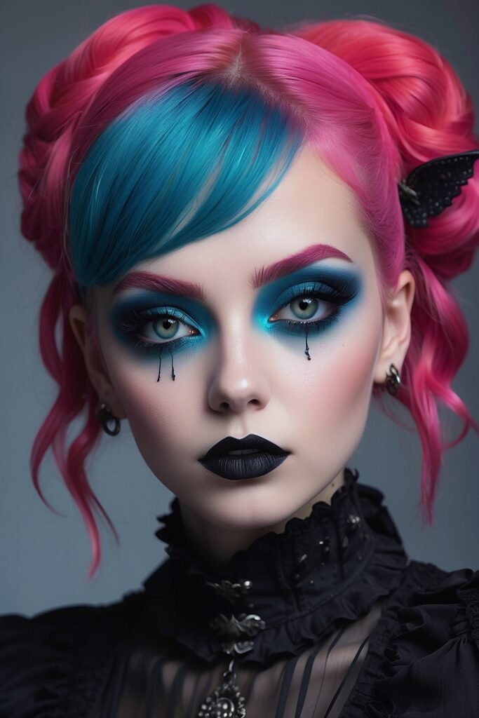 Soft Goth Makeup Looks for Every Occasion From Casual to Glamorous 7 Soft Goth Makeup Looks for Every Occasion: From Casual to Glamorous