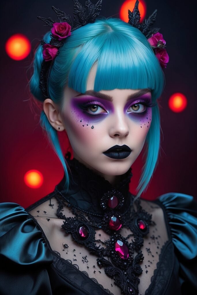 Soft Goth Makeup Looks for Every Occasion From Casual to Glamorous 8 Soft Goth Makeup Looks for Every Occasion: From Casual to Glamorous