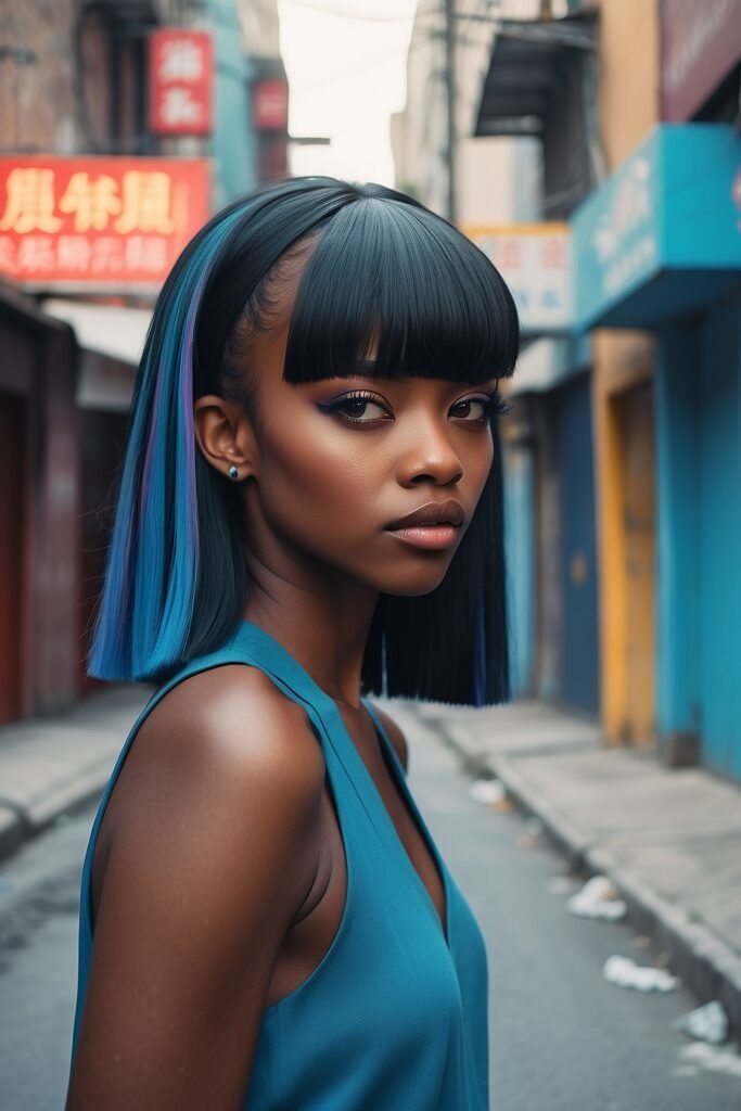Trendsetting Chinese Bangs Styles for Black Women in 2024 6 30 Trendsetting Chinese Bangs Styles for Black Women in 2024