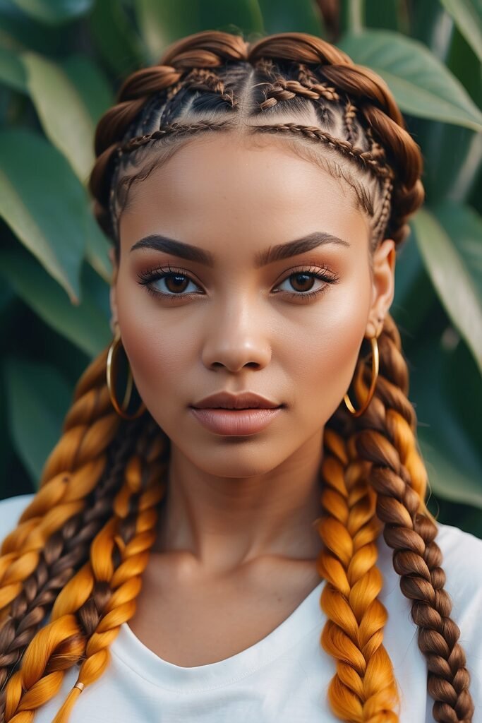 Big Braids for Black Women 2 Step-by-Step Guide: How to Achieve Big Braids for Black Women
