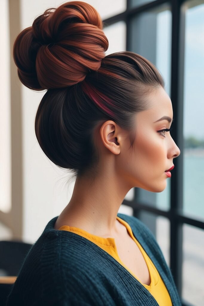 Big Bun Hairstyles 1 10 Stunning Big Bun Hairstyles for Every Occasion