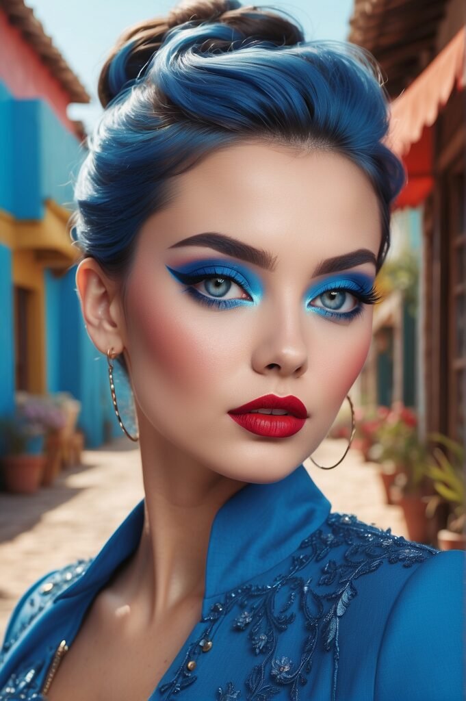 Blue Makeup Looks 1 1 Blue Eyeshadow Makeup Trends 2024: Stay Ahead of the Beauty Game
