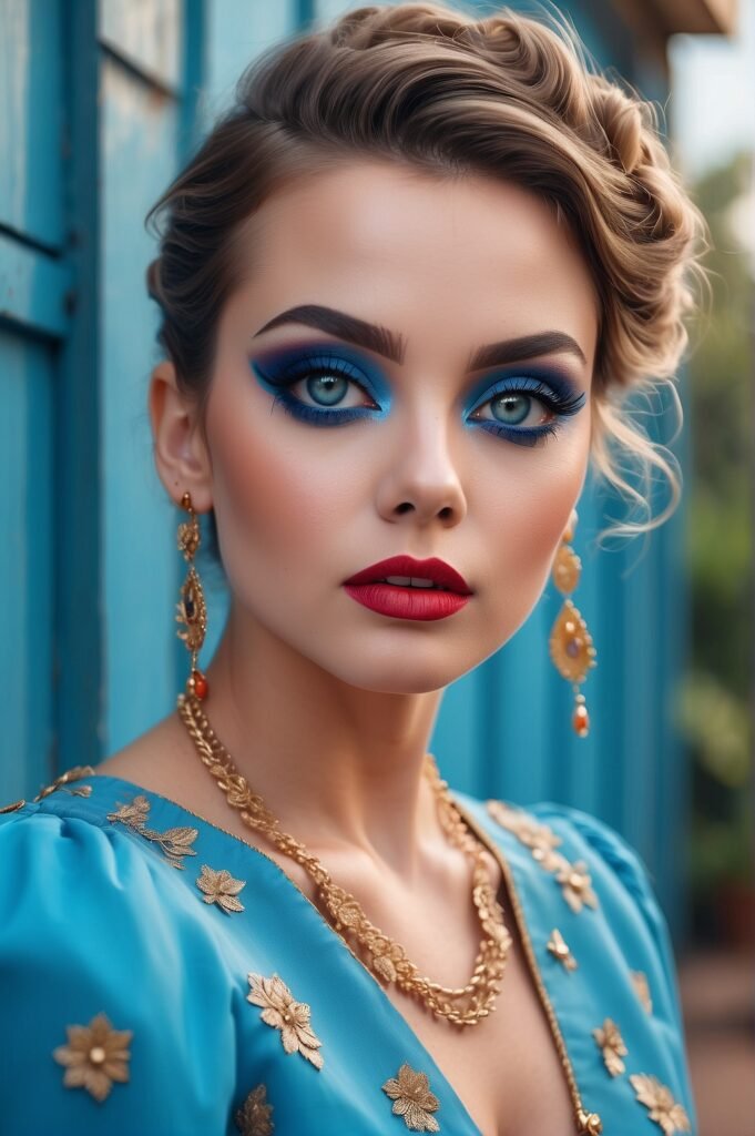 Blue Makeup Looks 8 1 Blue Eyeshadow Makeup Trends 2024: Stay Ahead of the Beauty Game