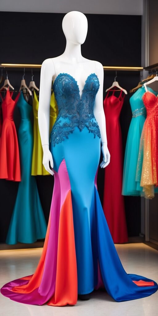 Blue Prom Dresses 2 Blue Prom Dresses with a Twist: Latest Trends Featuring Corset Bodices and Cutouts