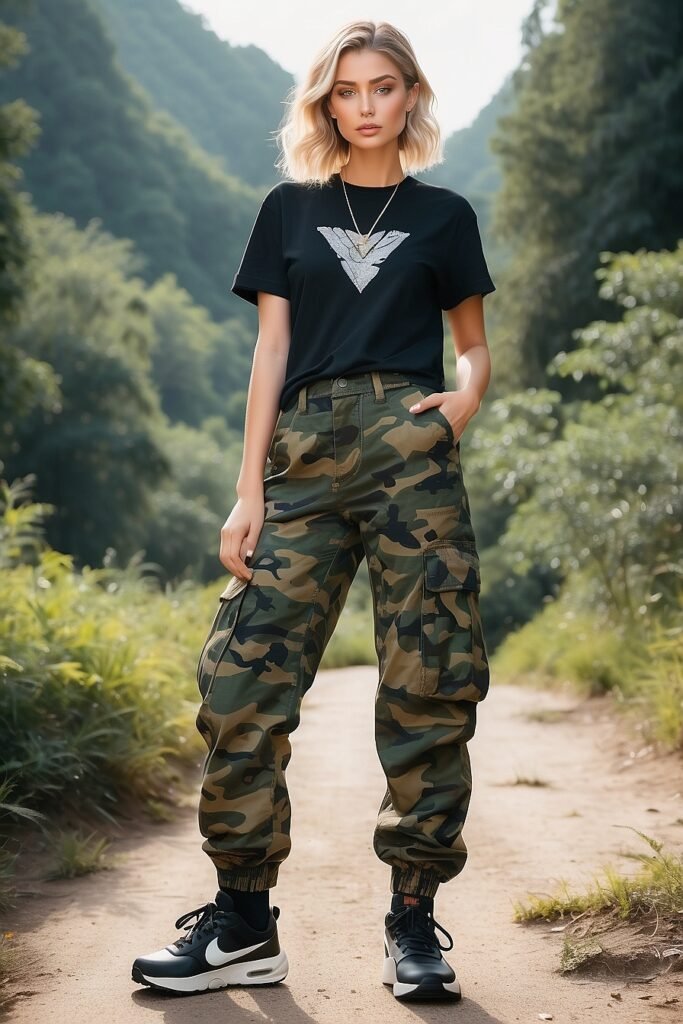 Camo Cargo Pants 4 Camo Cargo Pants Fashion: How to Elevate Your Style Game with Military-Inspired Looks
