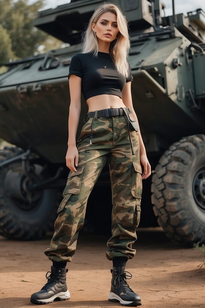 Camo Cargo Pants 6 Camo Cargo Pants Fashion: How to Elevate Your Style Game with Military-Inspired Looks