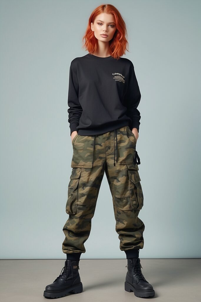 Camo Cargo Pants 7 Camo Cargo Pants Fashion: How to Elevate Your Style Game with Military-Inspired Looks