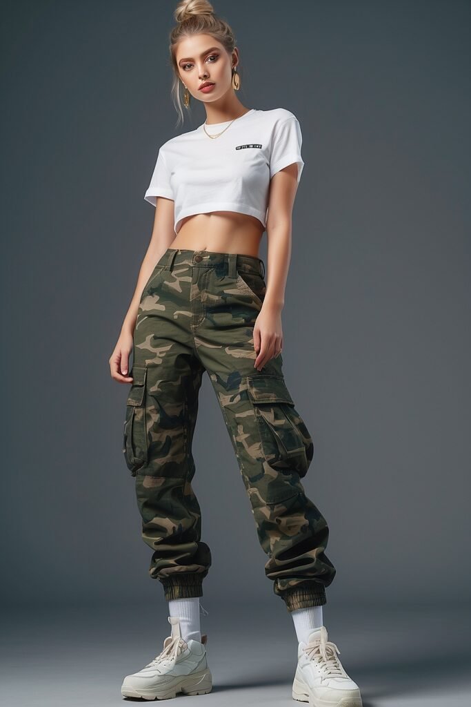 Camo Cargo Pants 9 Camo Cargo Pants Fashion: How to Elevate Your Style Game with Military-Inspired Looks