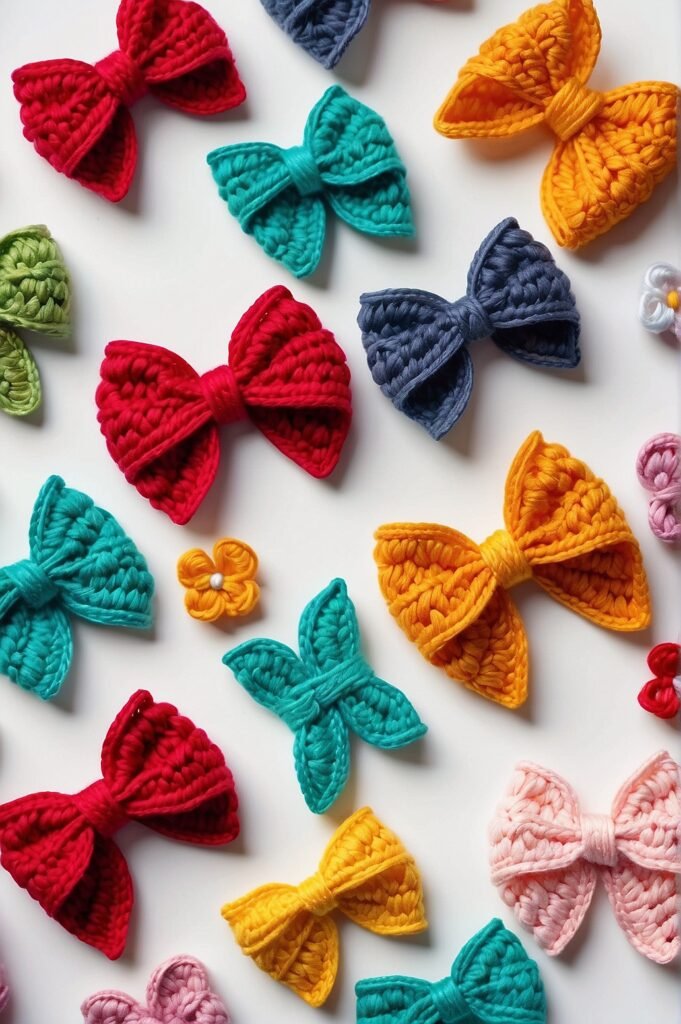 Crochet Bows Free Patterns 7 1 Crochet Bows Free Patterns: Creative Ideas for Your Next Project