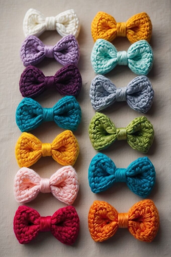 Crochet Bows Free Patterns 9 1 Crochet Bows Free Patterns: Creative Ideas for Your Next Project