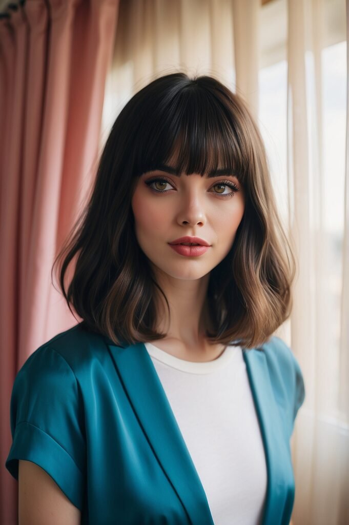 Curtain Bangs 4 Celebrities Rocking Curtain Bangs: Get Inspired by A-List Looks
