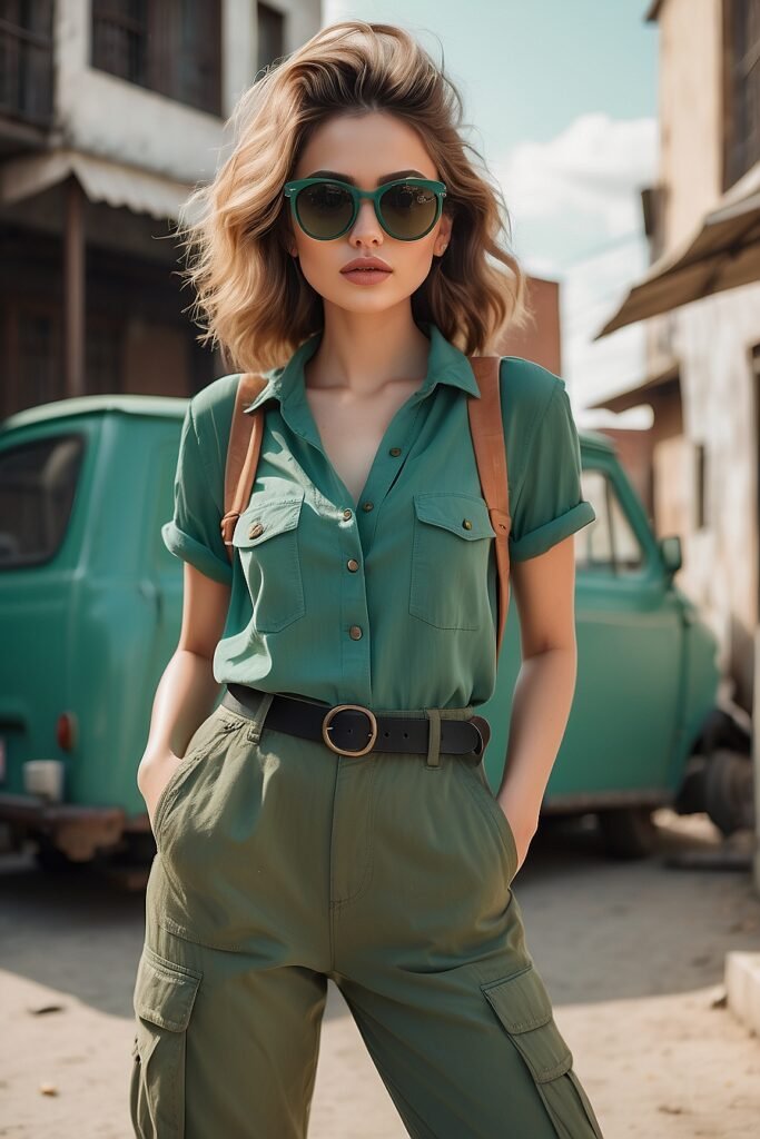 Green Cargo Pants 4 10 Fresh Ways to Rock Green Cargo Pants in 2024: Outfit Ideas to Inspire Your Style