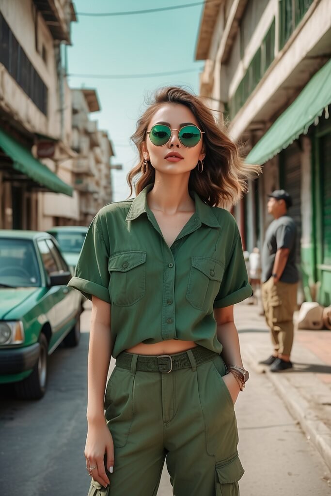 Green Cargo Pants 6 10 Fresh Ways to Rock Green Cargo Pants in 2024: Outfit Ideas to Inspire Your Style