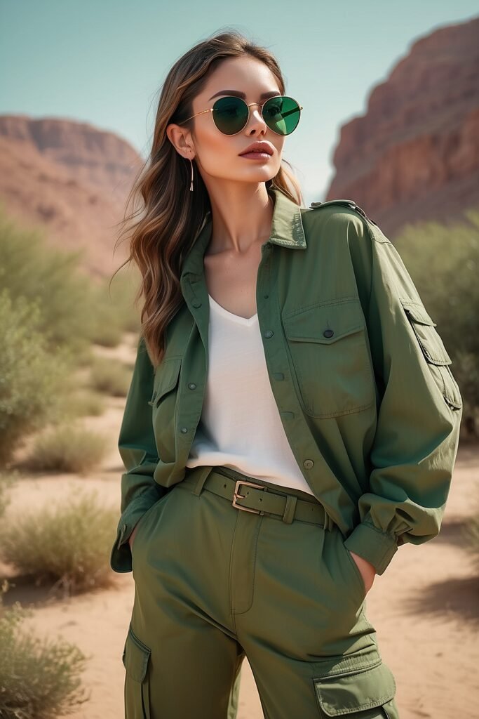Green Cargo Pants 9 10 Fresh Ways to Rock Green Cargo Pants in 2024: Outfit Ideas to Inspire Your Style