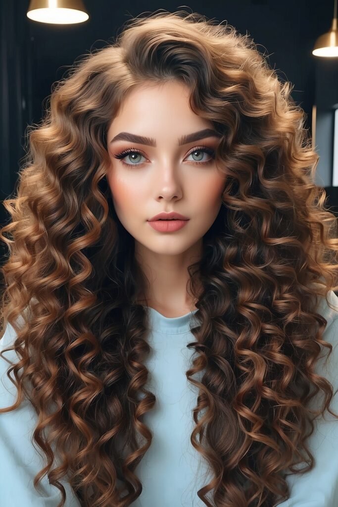 Long Curly Hairstyles 7 The Ultimate Guide to Long Curly Hair Styles: Ideas, Tutorials & Inspiration