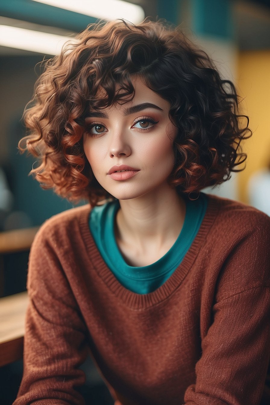 61 Chic Short Curly Bob Styles For Every Face Shape: Find Your Perfect ...